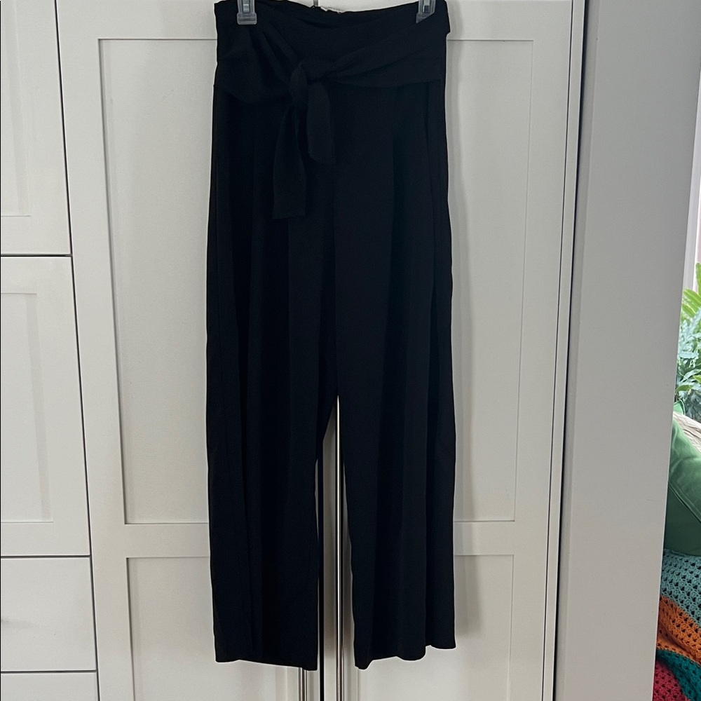 Moon River Black Wide Leg Pants